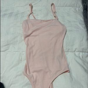 Hollister pink bodysuit